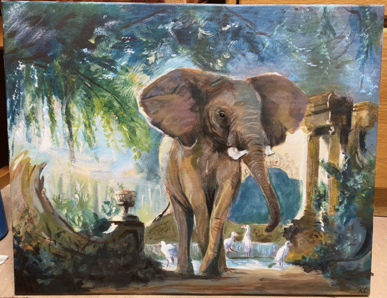 Elephant in Atlantis (Commision)
