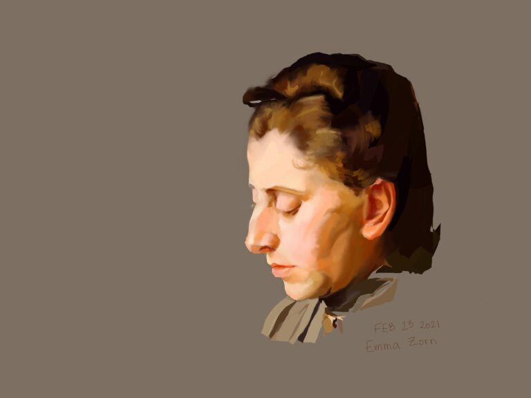 Emma Zorn Portrait Study